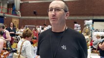 Stuart Adcock of Funyard Events at the Crafty Craft Fair at the Mountbatten Centre