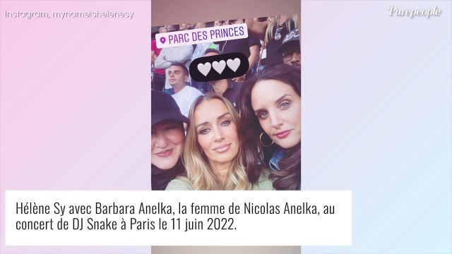 Nicolas Anelka avec sa sublime femme Barbara : très rare apparition, pour une soirée mémorable avec les Sy !
