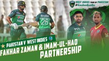 Fakhar Zaman & Imam-ul-Haq Partnership | Pakistan vs West Indies | 3rd ODI 2022 | PCB | MO2T