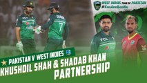 Khushdil Shah & Shadab Khan Partnership | Pakistan vs West Indies | 3rd ODI 2022 | PCB | MO2T