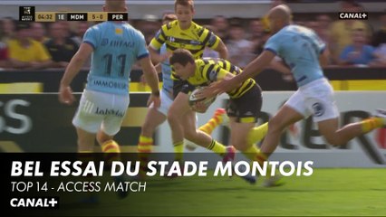 Le Stade Montois marque un premier essai - TOP 14 Access Match