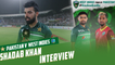 Shadab Khan Interview | Pakistan vs West Indies | 3rd ODI 2022 | PCB | MO2T
