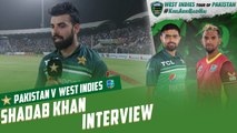 Shadab Khan Interview | Pakistan vs West Indies | 3rd ODI 2022 | PCB | MO2T