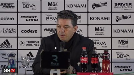 Marcelo Gallardo: “Luis Suarez está valorando la propuesta de venir a River Plate”