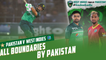 All Boundaries By Pakistan | Pakistan vs West Indies | 3rd ODI 2022 | PCB | MO2T