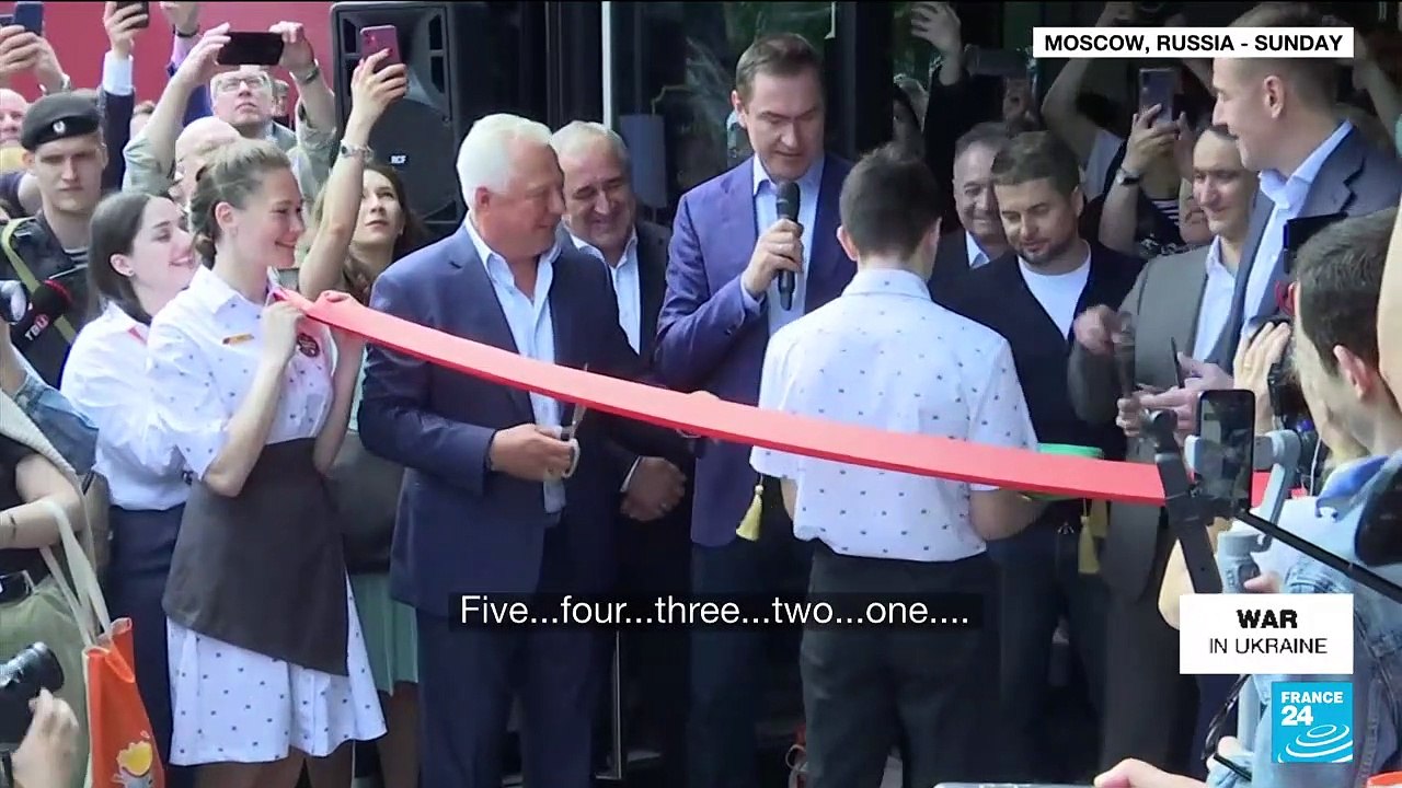 Tasty name but no Big Mac: Russia opens rebranded McDonald's restaurants