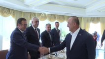 Dışişleri Bakanı Çavuşoğlu, KKTC'deki STK temsilcileriyle buluştu