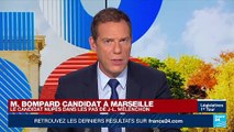 Législatives : Manuel Bompard, candidat NUPES à Marseille, dans les pas de J-L. Mélenchon