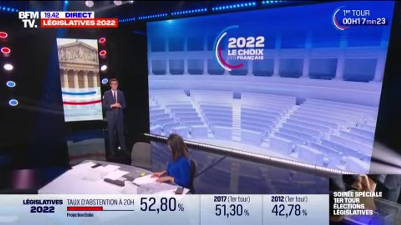  Suivez les résultats du premier tour des élections législatives en direct sur BFMTV