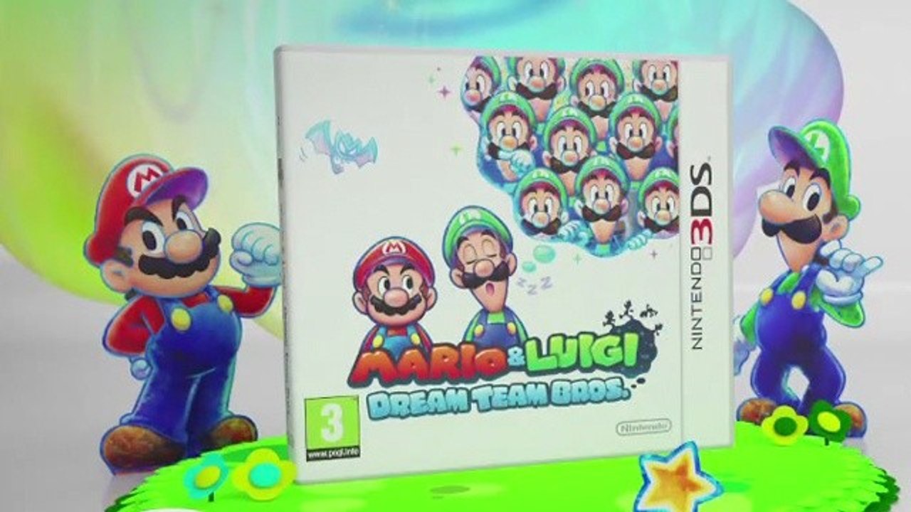 Mario & Luigi: Dream Team Bros. - Gameplay-Trailer zum 3DS-Rollenspiel