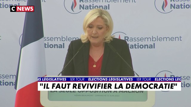 Marine Le Pen : «Dimanche prochain, il est important de ne pas laisser Emmanuel Macron disposer d’une majorité absolue»