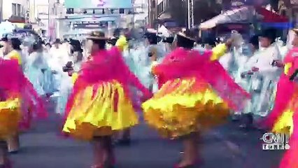 Bolivya festivali geri döndü