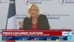 REPLAY: Far-right Marine Le Pen calls on voters to ensure 'Macron is denied a majority'