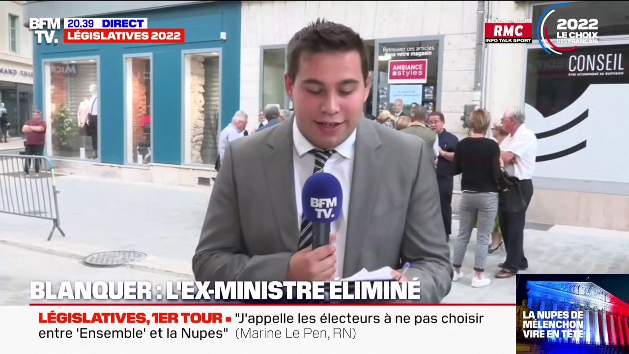 Législatives: Jean-Michel Blanquer éliminé dès...