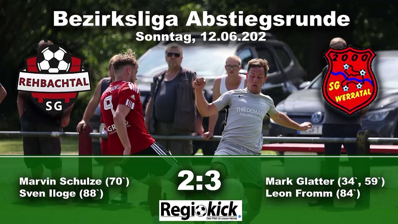 Videozusammenfassung: SG Werratal - SG Rehbachtal