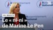 Marine Le Pen appelle à ne pas choisir entre la Nupes et Ensemble ! : « La France n'est une salle de marché, ni une ZAD »
