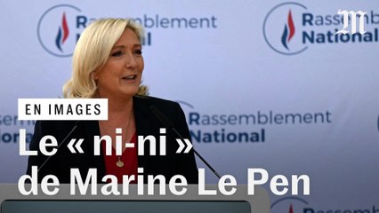 下载视频: Marine Le Pen appelle à ne pas choisir entre la Nupes et Ensemble ! : « La France n'est une salle de marché, ni une ZAD »