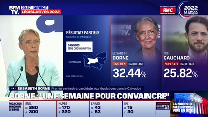 Élisabeth Borne: "Face aux extrêmes, nous ne céderons rien"