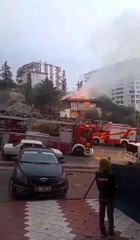 Ankara'da gecekonduda yangın