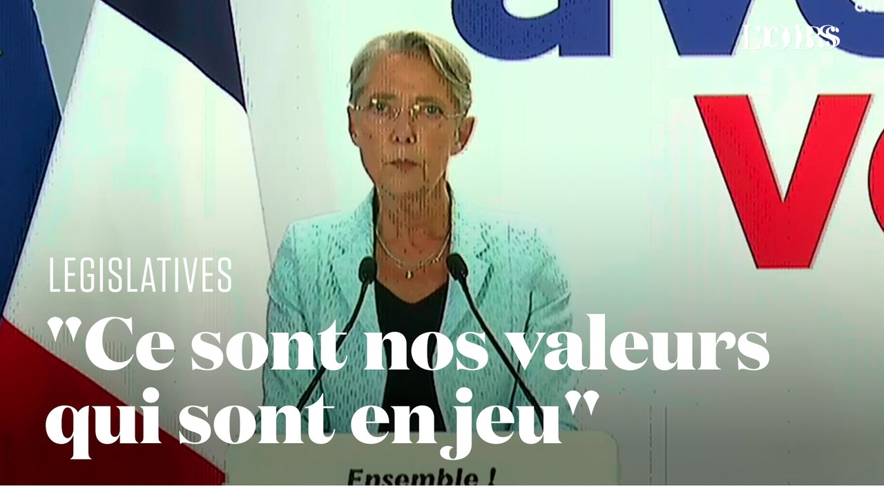 Elisabeth Borne : "Face aux extrêmes, nous ne céderons rien, ni d'un côté, ni de l'autre"