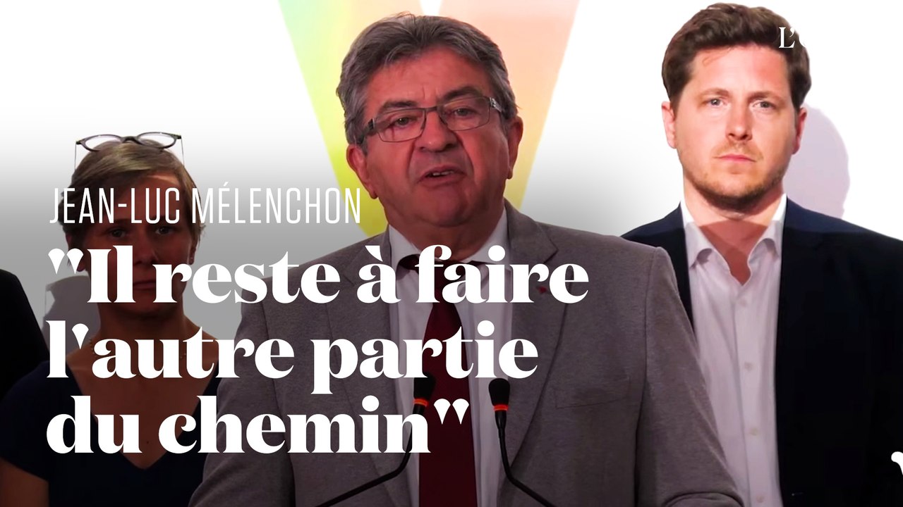 Mélenchon appelle les électeurs à "déferler" en faveur de la Nupes au second tour des législatives
