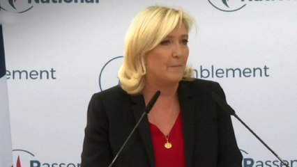 Download Video: Législatives 2022 : presque réélue dès le 1er tour, Marine Le Pen demande «encore un effort»