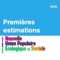 Premières estimations du premier tour des élections législatives