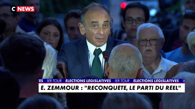 Éric Zemmour : «Les résultats ne sont pas à la hauteur, mais nous venons de poser un drapeau dans chaque circonscription de France»