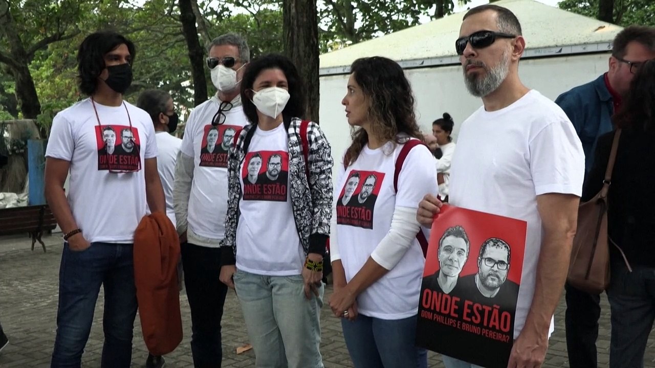 Parentes e amigos de Bruno e Dom Phillips pedem respostas