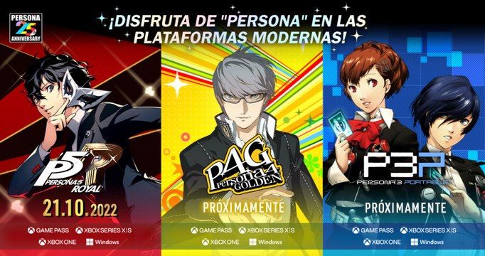Persona Series on Xbox — Announce Trailer Xbox Game Pass - Xbox & Bethesda Games Showcase 2022