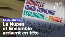 Législatives 2022 : La Nupes et Ensemble en tête