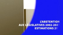L'abstention aux législatives : résultats partiels 21h30 GMT