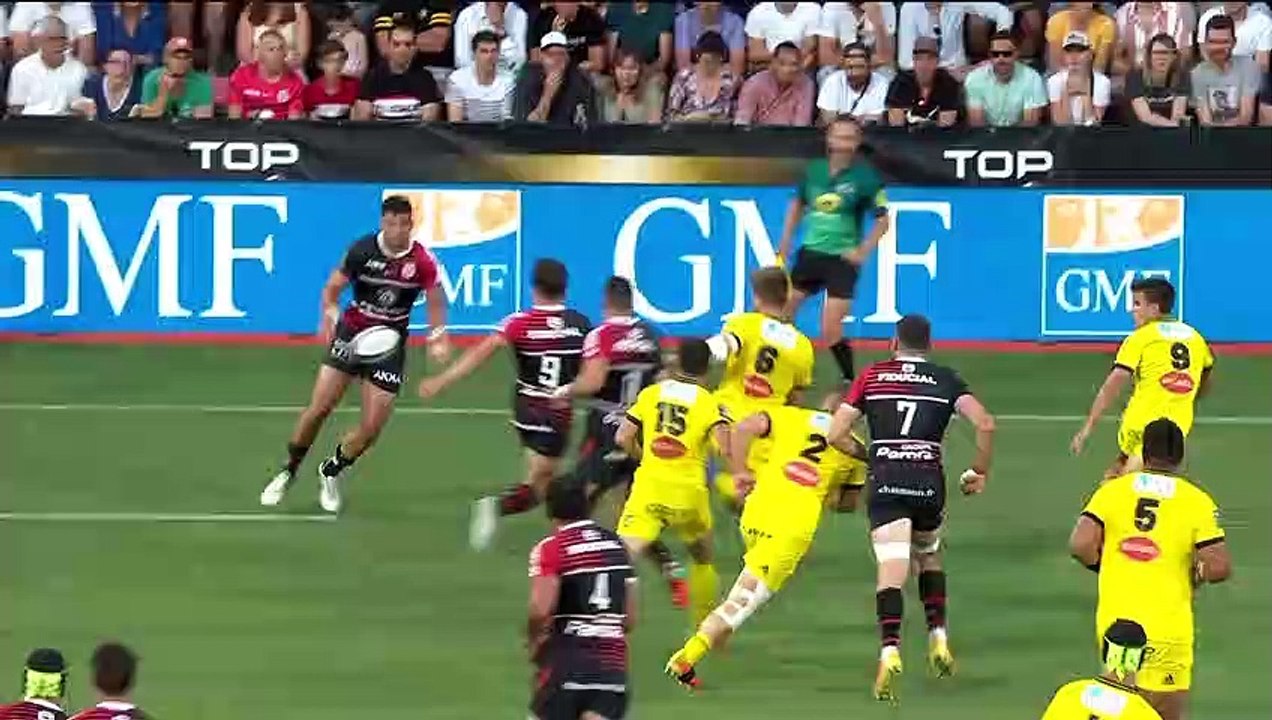 TOP 14 - Essai de Antoine DUPONT (ST) - Stade Toulousain - Stade Rochelais - Barrages - Saison 2021/2022