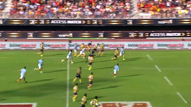 ACCESS MATCH - Essai de Lucas DUBOIS (USAP) - Stade Montois - USA Perpignan - Access Match - Saison 2021/2022