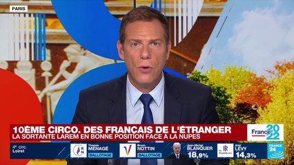 Législatives : La sortante LaREM devant la NUPES dans la 10ème circo. des Français de l'étranger