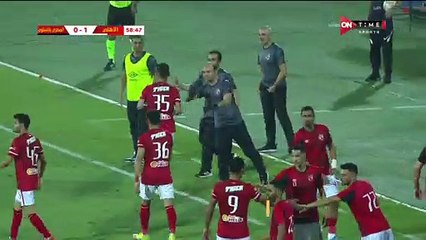 أحمد عبد القادر يسجل أول أهداف الأهلى