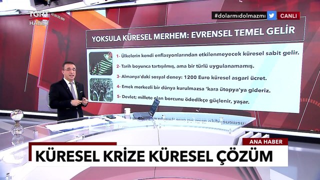 Küresel Krize Küresel Çözüm - Ferhat Ünlü ile Hafta Sonu Ana Haber