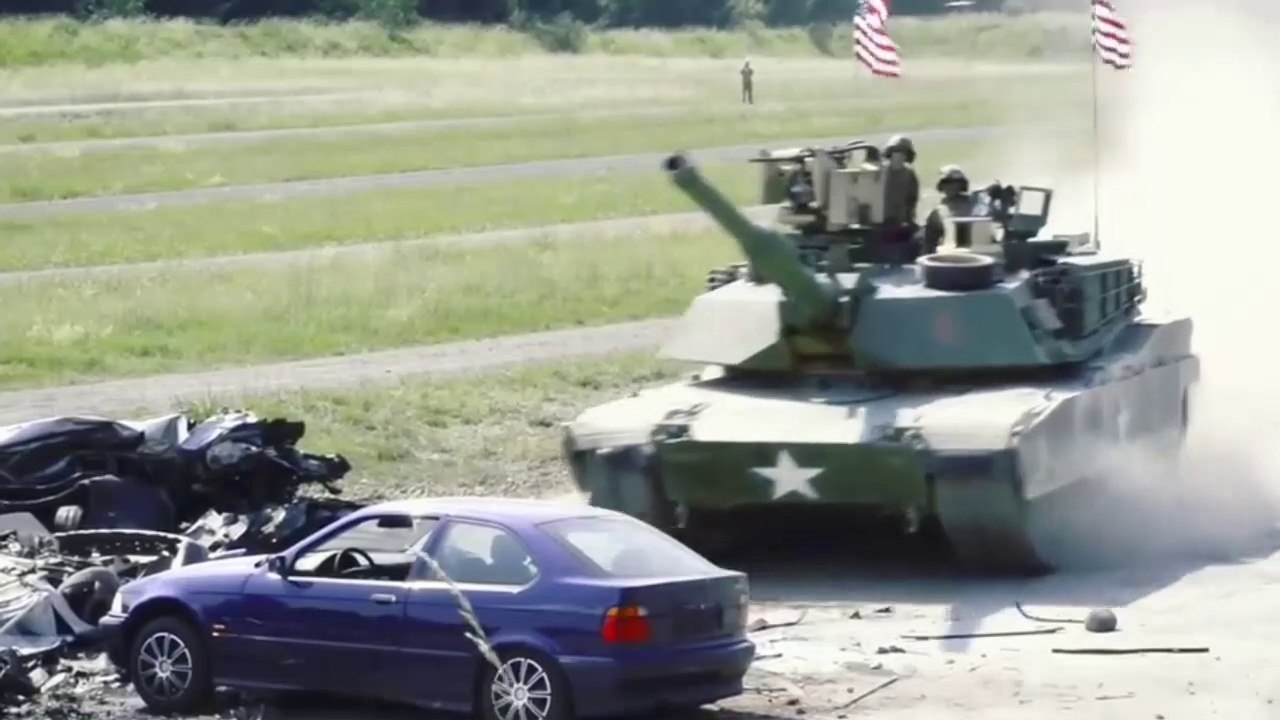 When Battle Tank VS Car