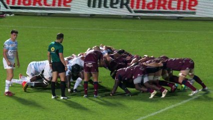 TOP 14 - Essai de Ulupano SEUTENI (UBB) - Union Bordeaux-Bègles - Racing 92 - Saison 2021/2022