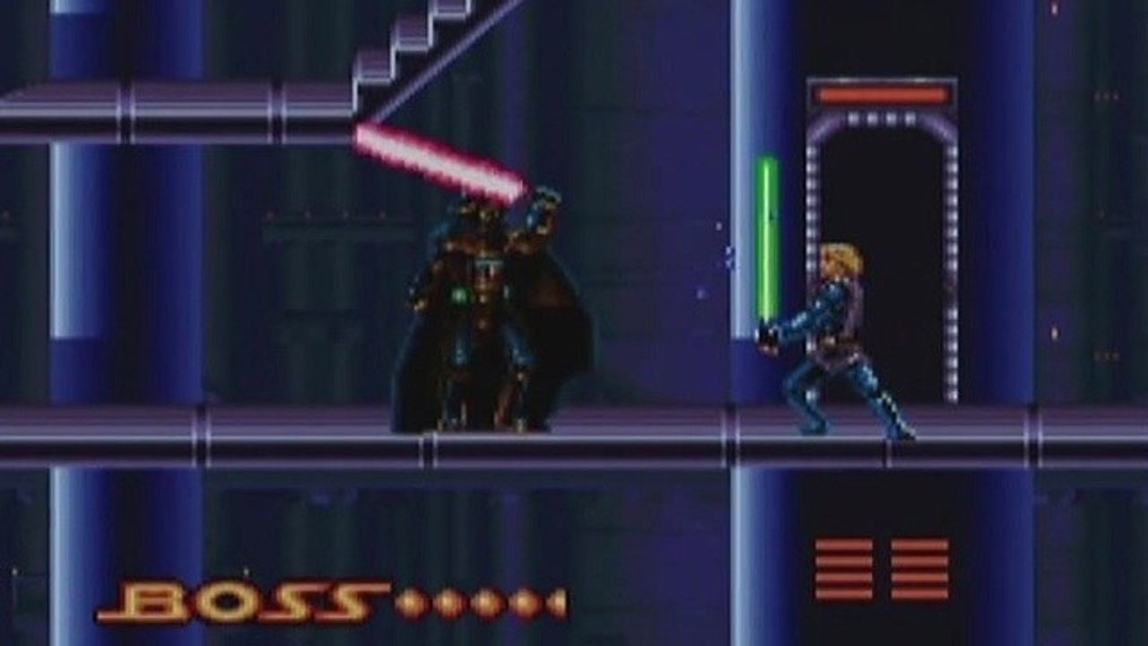 Super star wars: return of the jedi - retro-video