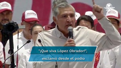 Adán Augusto López: “no podemos regatearle el apoyo a AMLO"