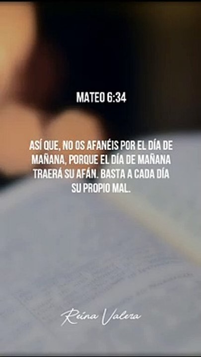 Mateo 6:34