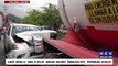 Accidente vial deja pérdidas materiales y congestionamiento vial en Choloma, Cortés