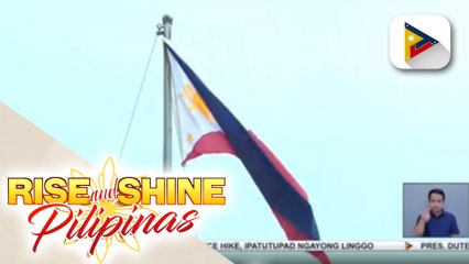 Pagtataas ng bandila sa Aguinaldo Shrine sa Kawit, Cavite, pinangunahan ni Rep. Romualdez at ilan pang opisyal