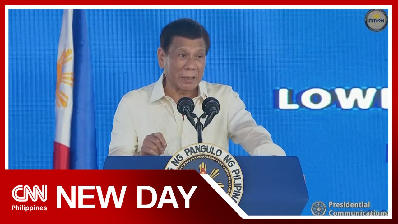 Duterte wants drug war to continue after his term