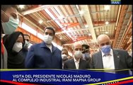 Presidente Nicolás Maduro visitó el Complejo Industrial iraní MAPNA Group