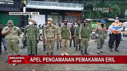 Apel Pengamanan untuk Proses Pemakaman Eril di Kawasan Cimaung, Begini Situasi di Lokasi