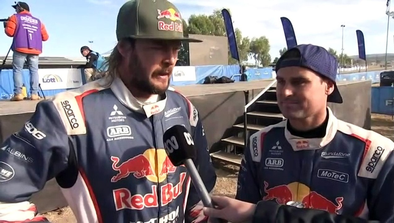 Toby Price wins car category in Finke Desert Race