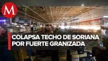 En CdMx, colapsa techo de supermercado en la alcaldía Benito Juárez
