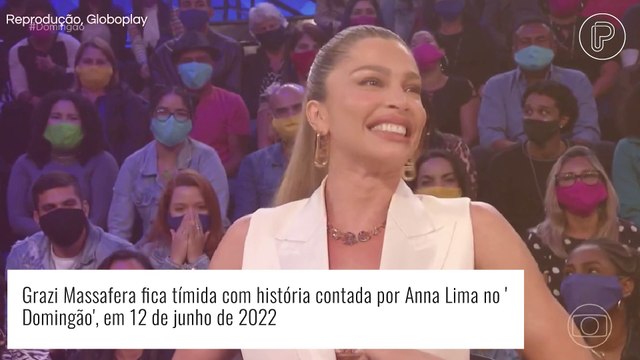 Grazi Massafera fica sem graça com história íntima contada por amiga na TV: 'Fiquei com medo dela evoluir'